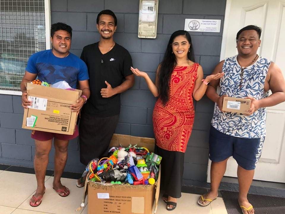 Miss Samoa / Miss Pacific Islands working with Brown Girl Woke