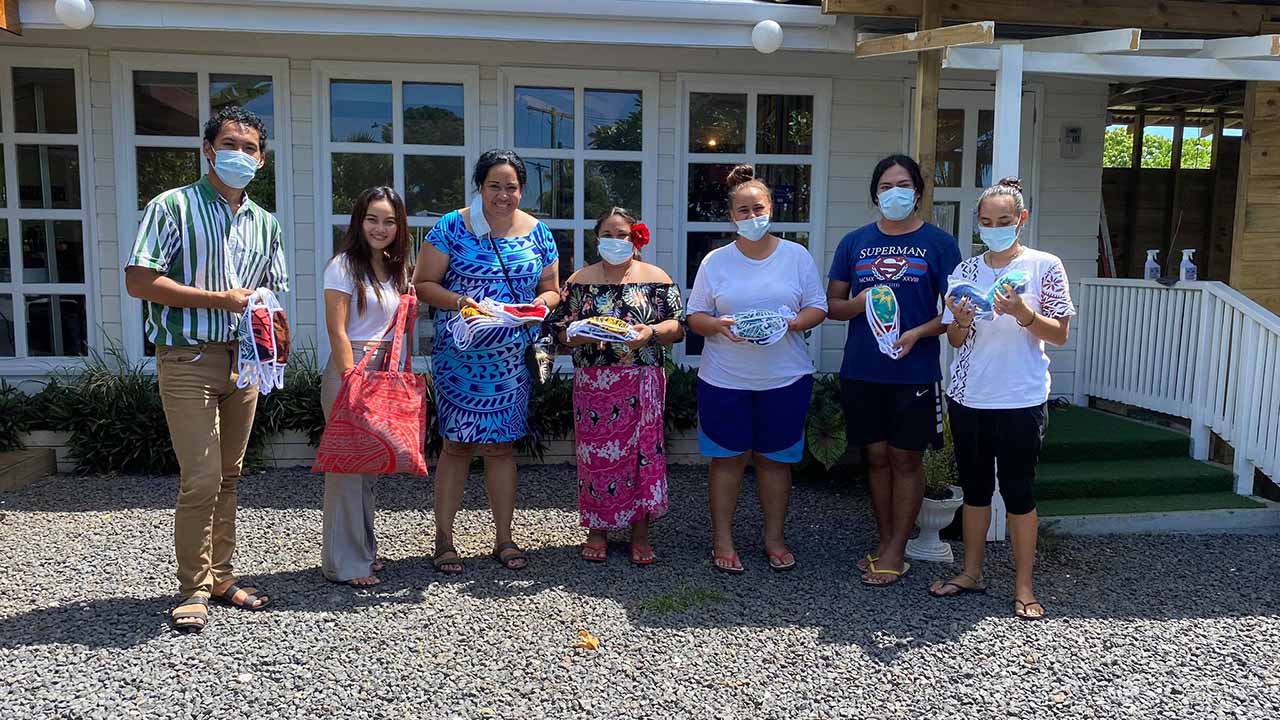 Samoa-based Beauty Salon JSPA Donates 100 Masks to Brown Girl Woke