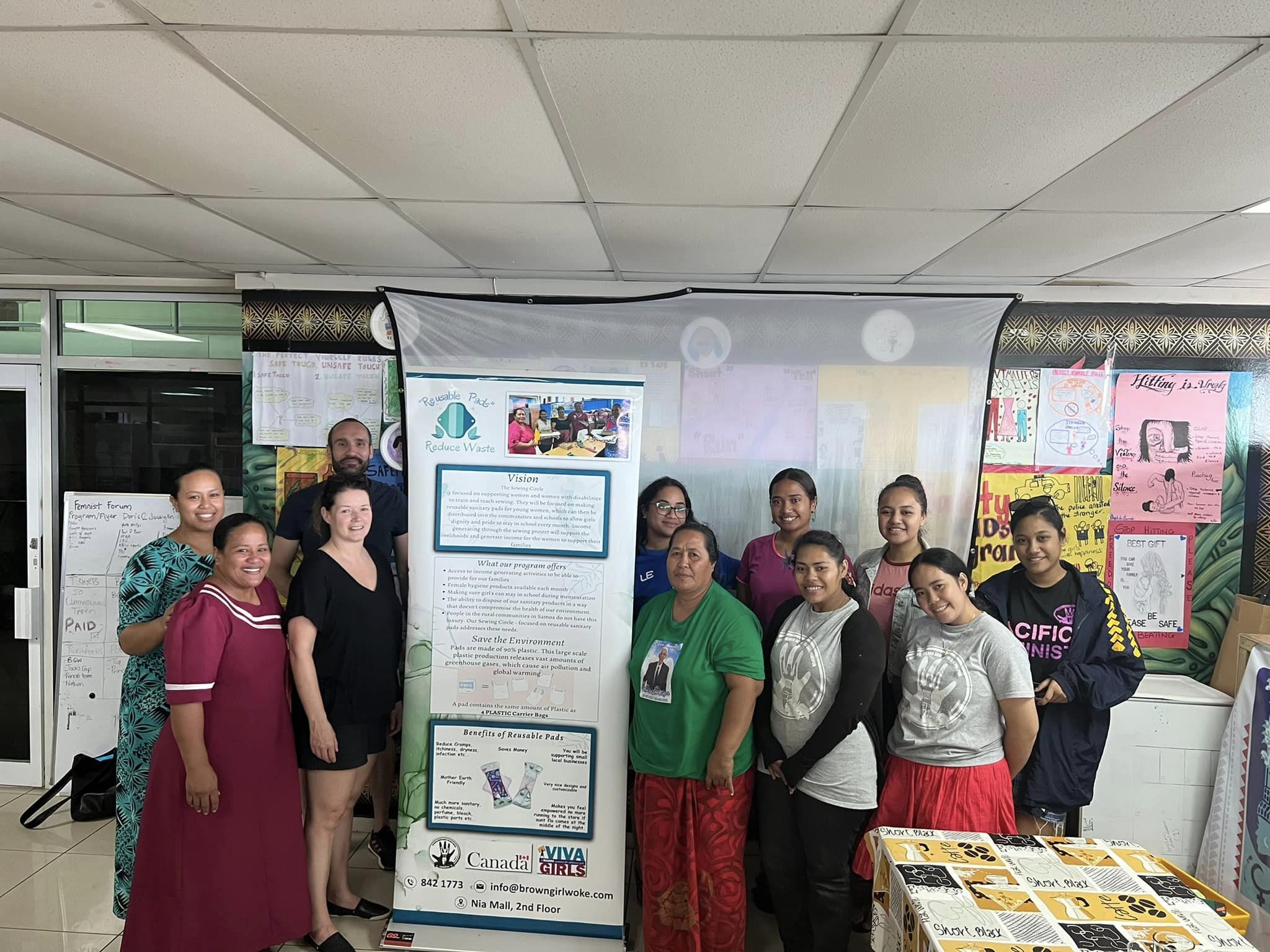 Meeting with Canada Donor for Menstrual Hygiene Program